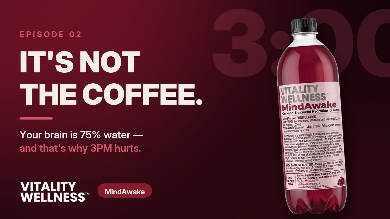 Why Coffee Stops Working at 3PM: How to Beat the Afternoon Slump — Vitality Wellness Episode 02